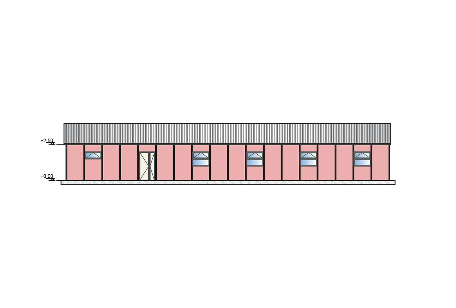 Prefabrik Yemekhane - 232 M2